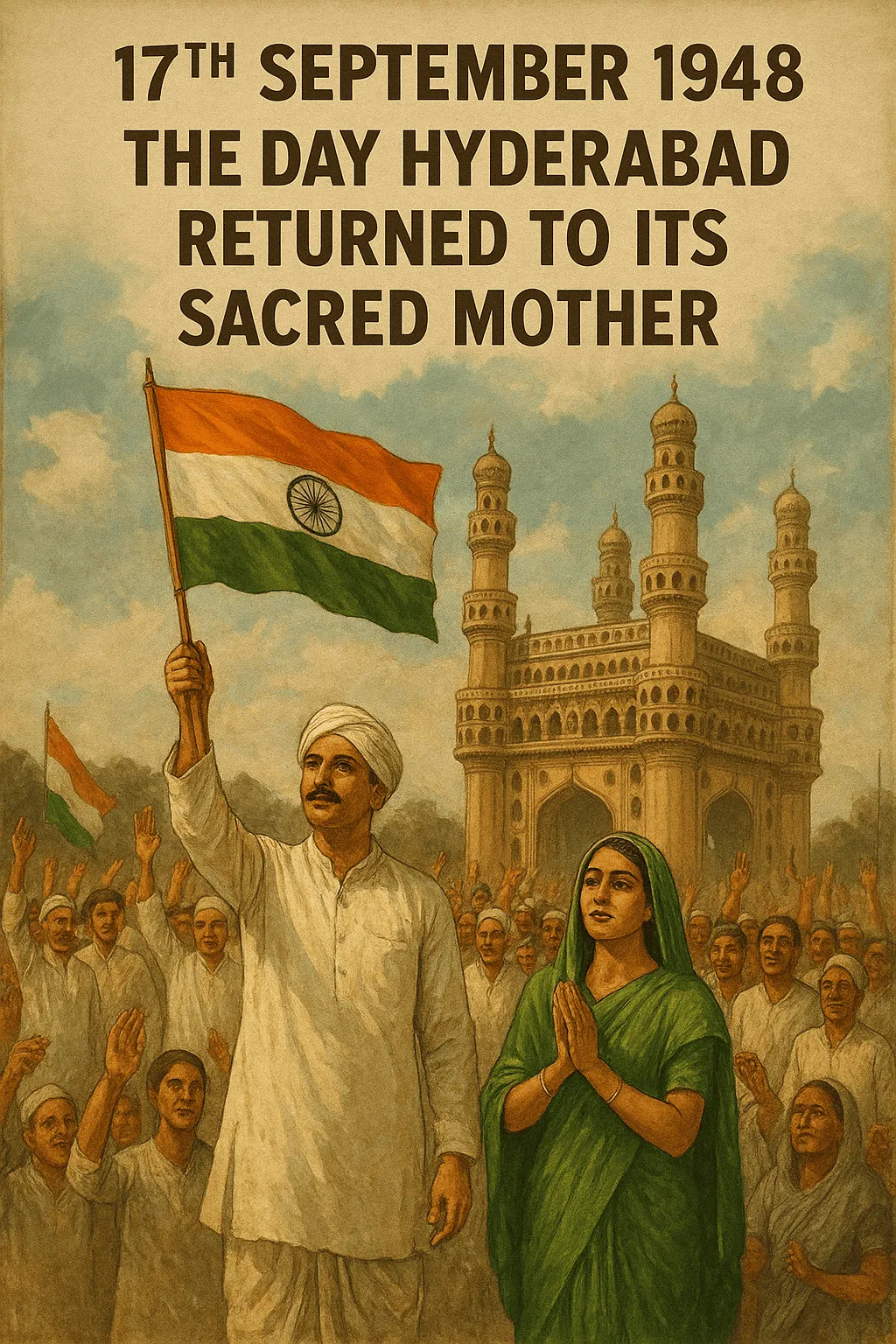 17th September 1948: The Day Hyderabad Returned to Its Sacred Mother