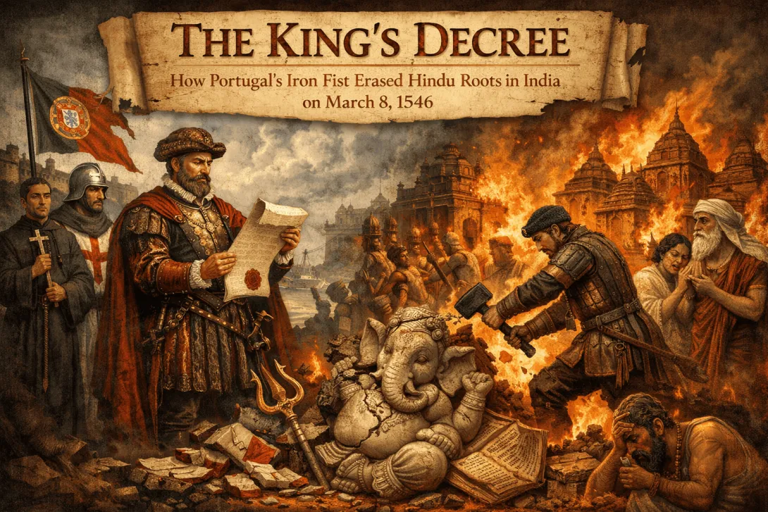 The King's Decree: How Portugal's Iron Fist Erased Hindu Roots in India ...
